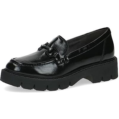 CAPRICE Damen Loafer mit Plateau Memotion Lack Business Slippers Weite G CAPRICE Damen Loafer mit Plateau Memotion Lack Business Slippers Weite G