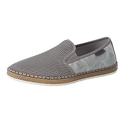 Rieker Espadrilles für Herren B5265-43 grau / 43 Gr. 41 Rieker Espadrilles für Herren B5265-43 grau / 43 Gr. 41