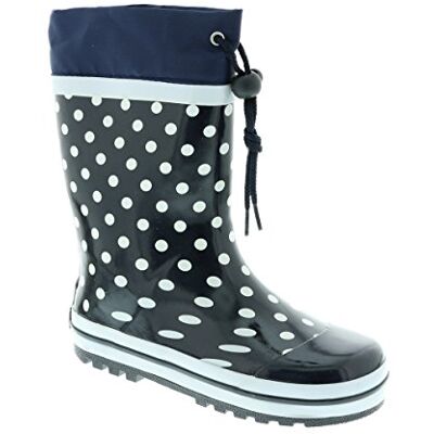 Playshoes Mädchen Gummistiefel, Blau (marine 11), 181767 22/23 EU Playshoes Mädchen Gummistiefel, Blau (marine 11), 181767 22/23 EU