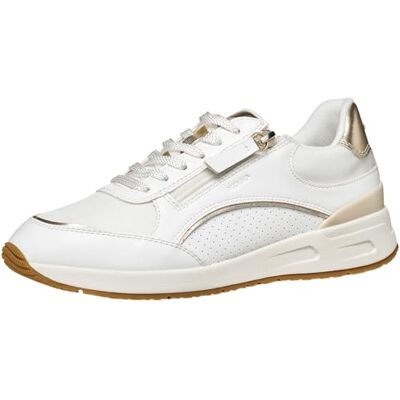 Geox Woman D BULMYA B Sneakers White/LT Gold 39_EU Geox Woman D BULMYA B Sneakers White/LT Gold 39_EU