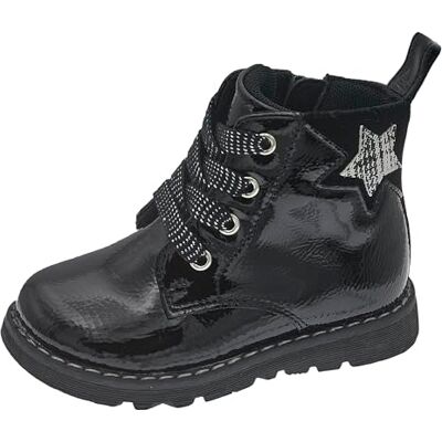 Chicco Mädchen Stiefel mit Seitlichem Reißverschluss und Schnürsenkeln NOS 253_1 Chicco Mädchen Stiefel mit Seitlichem Reißverschluss und Schnürsenkeln NOS 253_1