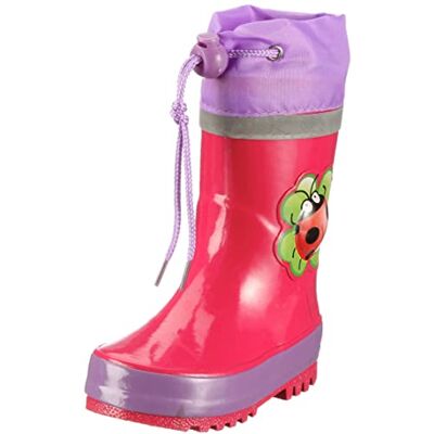 Playshoes Kinder Gummistiefel aus Naturkautschuk, trendige Unisex Regenstiefel mit Reflektoren Playshoes Kinder Gummistiefel aus Naturkautschuk, trendige Unisex Regenstiefel mit Reflektoren