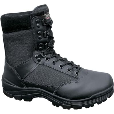 Brandit 9 Eyelet Tactical Boots, Farbe: black, Größe: 47 Brandit 9 Eyelet Tactical Boots, Farbe: black, Größe: 47