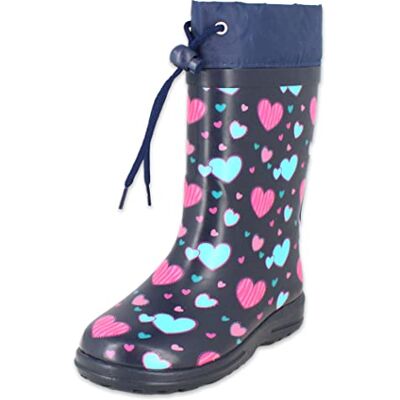 Beck Mädchen hartjes Gummistiefel, Blau, 25 EU Beck Mädchen hartjes Gummistiefel, Blau, 25 EU