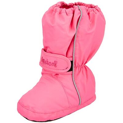 Playshoes Kinder Thermo-Bootie, warm gefütterte Krabbel-Schuhe für Jungen und Mädchen, Motiv gestickt Playshoes Kinder Thermo-Bootie, warm gefütterte Krabbel-Schuhe für Jungen und Mädchen, Motiv gestickt