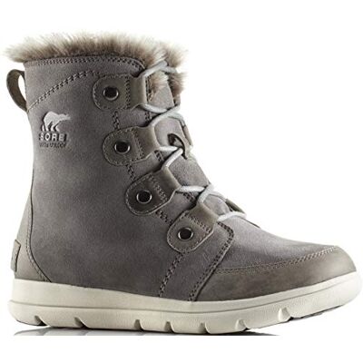 Sorel Explorer Joan Damen Winterstiefel, Grau, 39 Sorel Explorer Joan Damen Winterstiefel, Grau, 39