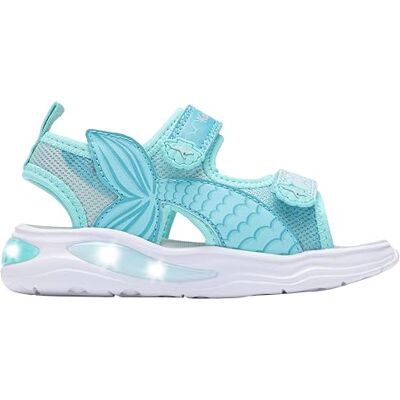 KangaROOS Jungen Unisex Kinder K-SLS Ariel Flache Sandale, Ocean/Mint, 26 EU KangaROOS Jungen Unisex Kinder K-SLS Ariel Flache Sandale, Ocean/Mint, 26 EU