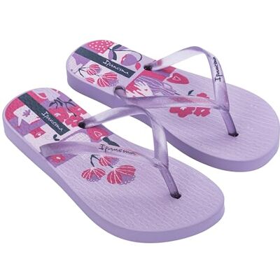 Ipanema TEMAS GIRLS KIDS Flip Flops Mädchen bedruckte Sohle wasserfest rutschfeste Zehentrenner Ipanema TEMAS GIRLS KIDS Flip Flops Mädchen bedruckte Sohle wasserfest rutschfeste Zehentrenner