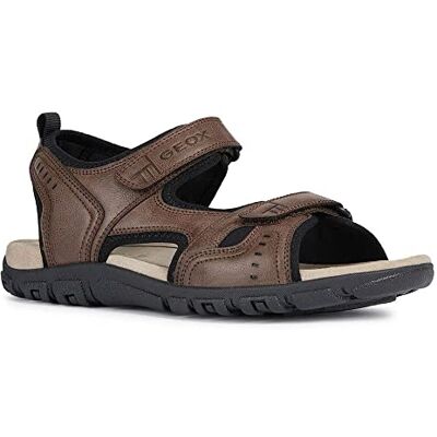Geox Herren Uomo Sandal Strada A Sandalen 44 EU Braun Coffee C6009 Geox Herren Uomo Sandal Strada A Sandalen 44 EU Braun Coffee C6009