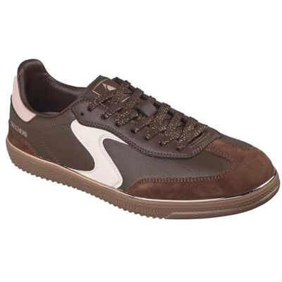 Skechers Damen Hotshot Living Luxe Turnschuhe, Brown Pink, 39.5 EU Skechers Damen Hotshot Living Luxe Turnschuhe, Brown Pink, 39.5 EU
