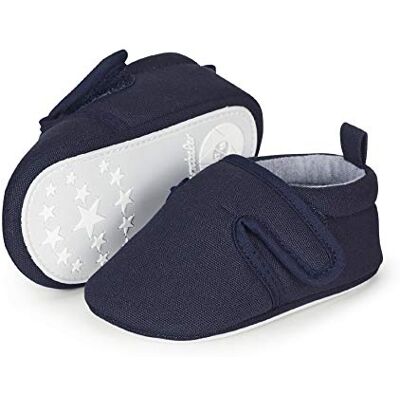 Sterntaler Jungen Baby-Krabbelschuhe mit Klettverschluss und Anziehhilfe, Farbe: Marine, Größe: 23/24, Alter: 2-3 Jahre, Art.-Nr.: 5301960 Sterntaler Jungen Baby-Krabbelschuhe mit Klettverschluss und Anziehhilfe, Farbe: Marine, Größe: 23/24, Alter: 2-3 Jahre, Art.-Nr.: 5301960