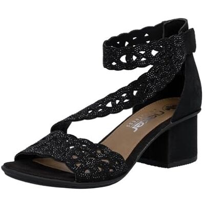 Rieker Damen 64657 Riemchen Sandaletten Rieker Damen 64657 Riemchen Sandaletten