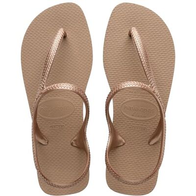 Havaianas Flash Urban Sandalen/Sandaletten Damen Rosa/Gold Sandalen/Sandaletten Shoes Havaianas Flash Urban Sandalen/Sandaletten Damen Rosa/Gold Sandalen/Sandaletten Shoes