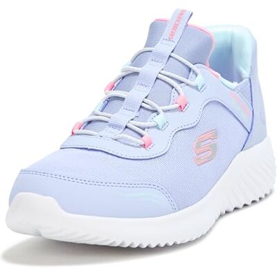 Skechers Mädchen Bounder Simple Cute Slip-InTurnschuhe, Lavender Synthetic/Trim, 38 EU Skechers Mädchen Bounder Simple Cute Slip-InTurnschuhe, Lavender Synthetic/Trim, 38 EU