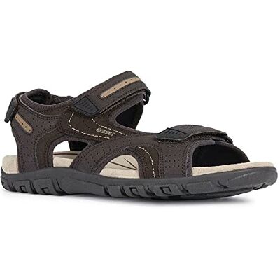 Geox Herren U Sandal Strada D Riemchensandalen, Braun Brown Sand C0705, 43 EU Geox Herren U Sandal Strada D Riemchensandalen, Braun Brown Sand C0705, 43 EU