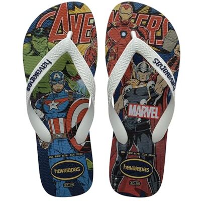 Havaianas Top Marvel Classics Unisex FlipFlop Navy Blue 41 EU Havaianas Top Marvel Classics Unisex FlipFlop Navy Blue 41 EU
