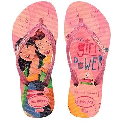 Havaianas Kids Slim Princess Mädchen FlipFlop Ballet Rose 33 EU Havaianas Kids Slim Princess Mädchen FlipFlop Ballet Rose 33 EU