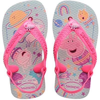 Havaianas Baby Peppa Pig Unisex Kinder FlipFlop Ballet Rose 19 EU Havaianas Baby Peppa Pig Unisex Kinder FlipFlop Ballet Rose 19 EU