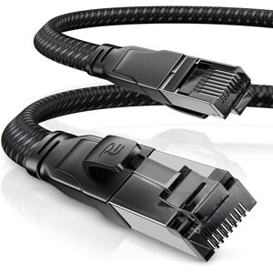 CSL-Computer CSL 15m CAT8.1 Netzwerkkabel Flach 40 Gbits Baumwollmantel LAN Kabel Patchkabel CAT8 Gigabit RJ45 Ethernet Cable 40000 Mbits Geschwindigkeit Flachbandkabel Verlegekabel Cat6 Cat7 CSL-Computer CSL 15m CAT8.1 Netzwerkkabel Flach 40 Gbits Baumwollmantel LAN Kabel Patchkabel CAT8 Gigabit RJ45 Ethernet Cable 40000 Mbits Geschwindigkeit Flachbandkabel Verlegekabel Cat6 Cat7