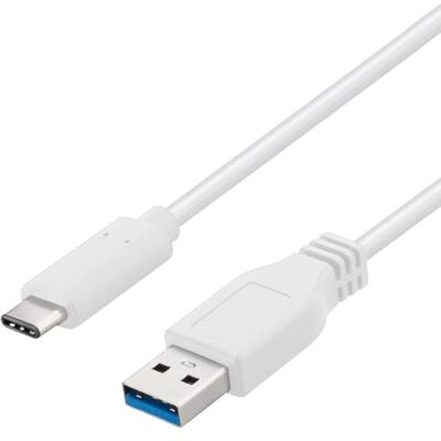 PremiumCord USB-C auf USB 3.0 Kabel - 5 Gbit/s, 2 m, Weiß PremiumCord USB-C auf USB 3.0 Kabel - 5 Gbit/s, 2 m, Weiß