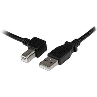 StarTech .com 3m USB 2.0 A auf B Kabel links gewinkelt St/St USB Druckerkabel StarTech .com 3m USB 2.0 A auf B Kabel links gewinkelt St/St USB Druckerkabel