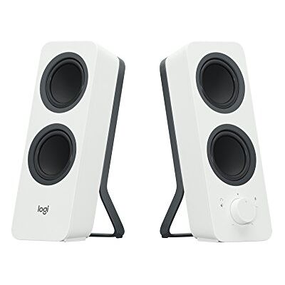 Logitech Z207 Kabelloser PC-Lautsprecher Bluetooth, Stereo Sound, 10 Watt, 3,5 mm Eingang, Kopfhörerbuchse, Easy-Switch, EU Stecker, PC/TV/Tablet/Handy Weiß Logitech Z207 Kabelloser PC-Lautsprecher Bluetooth, Stereo Sound, 10 Watt, 3,5 mm Eingang, Kopfhörerbuchse, Easy-Switch, EU Stecker, PC/TV/Tablet/Handy Weiß