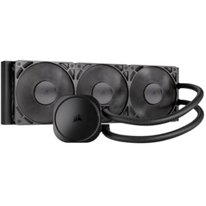 Corsair Nautilus 360 RS CPU-Flüssigkeitskühler – 360mm AIO – Geräuscharm – Direkter Mainboard-Anschluss – Intel LGA 1851/1700, AMD AM5/AM4 – 3X RS120-Ventilatoren Inbegriffen – Schwarz Corsair Nautilus 360 RS CPU-Flüssigkeitskühler – 360mm AIO – Geräuscharm – Direkter Mainboard-Anschluss – Intel LGA 1851/1700, AMD AM5/AM4 – 3X RS120-Ventilatoren Inbegriffen – Schwarz