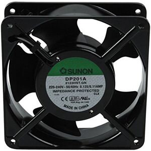 Sunon DP201A Axiallüfter (230 V/AC, 120 mm x 120 mm x 38 mm) schwarz Sunon DP201A Axiallüfter (230 V/AC, 120 mm x 120 mm x 38 mm) schwarz