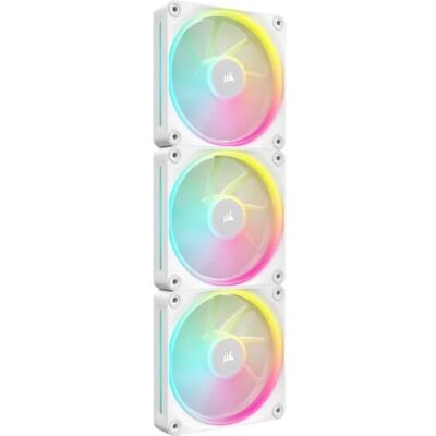 Corsair iCUE LINK LX120 RGB 120mm PWM-Lüfter Dreierpack – Dual Light Loops – Inklusive iCUE LINK System Hub – AirGuide Technologie – Weiß Corsair iCUE LINK LX120 RGB 120mm PWM-Lüfter Dreierpack – Dual Light Loops – Inklusive iCUE LINK System Hub – AirGuide Technologie – Weiß