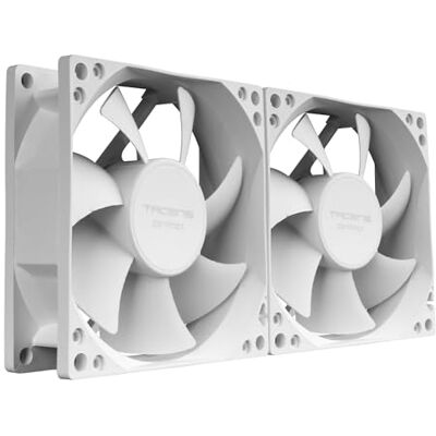 TACENS ANIMA AF8X2, Kit 2x 80mm Lüfter, Ultraleiser Betrieb, FLUXUS-Lager, Optimierter Luftstrom, Verstärkte Vibrationsdämpfende Struktur, Effiziente Thermische Leistung, Weiß TACENS ANIMA AF8X2, Kit 2x 80mm Lüfter, Ultraleiser Betrieb, FLUXUS-Lager, Optimierter Luftstrom, Verstärkte Vibrationsdämpfende Struktur, Effiziente Thermische Leistung, Weiß