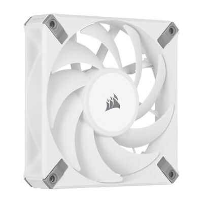 Corsair AF120 ELITE Hochleistungsfähiger 120-mm-PWM-Lüfter mit Fluid-Dynamic-Lager AirGuide-Technologie Geräuscharm Zero RPM Mode Einzelpackung Weiß Corsair AF120 ELITE Hochleistungsfähiger 120-mm-PWM-Lüfter mit Fluid-Dynamic-Lager AirGuide-Technologie Geräuscharm Zero RPM Mode Einzelpackung Weiß