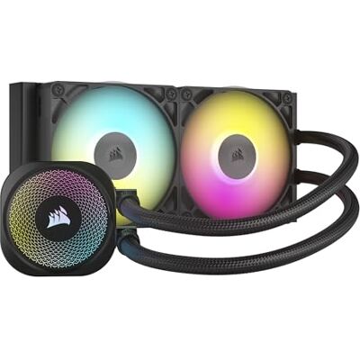 Corsair iCUE LINK Titan 240 RX RGB-Kühler für CPU – 240 mm AIO – 2X RX120 RGB-Lüfter integriert – Gefertigt für Intel LGA 1851/1700, AMD AM5/AM4 – Inklusive iCUE LINK-Systemhub – Schwarz Corsair iCUE LINK Titan 240 RX RGB-Kühler für CPU – 240 mm AIO – 2X RX120 RGB-Lüfter integriert – Gefertigt für Intel LGA 1851/1700, AMD AM5/AM4 – Inklusive iCUE LINK-Systemhub – Schwarz