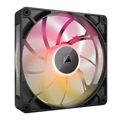 Corsair iCUE LINK RX140 MAX RGB 140mm PWM Dicker Lüfter – Hochstatischer Druck – Magnetisches Kuppellager – Einzelner Lüfter – Schwarz Corsair iCUE LINK RX140 MAX RGB 140mm PWM Dicker Lüfter – Hochstatischer Druck – Magnetisches Kuppellager – Einzelner Lüfter – Schwarz