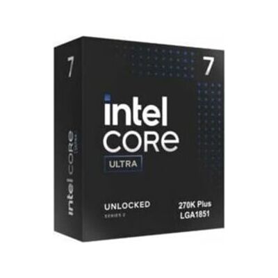 Intel Ultra 7 Processor 270K Plus 24 cores (8 P + 16 E) up to 5.5 GHz Intel Ultra 7 Processor 270K Plus 24 cores (8 P + 16 E) up to 5.5 GHz