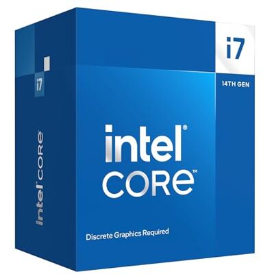 Intel ® Core™ i7 Desktop-Prozessor 14700F 20 Kerne (8 P-cores und 12 E-cores) bis zu 5,4 GHz Intel ® Core™ i7 Desktop-Prozessor 14700F 20 Kerne (8 P-cores und 12 E-cores) bis zu 5,4 GHz