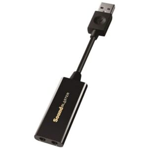 Creative Sound Blaster Play!3 USB DAC - USB DAC, Schwarz Creative Sound Blaster Play!3 USB DAC - USB DAC, Schwarz