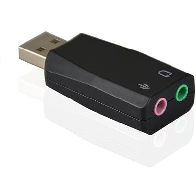 ADWITS Externer USB-3D-Stereo-Audio-Adapter mit 3,5-mm-Lautsprecherkopfhörermikrofonbuchsen, treiberfreie USB-Soundkarte für Windows Mac OS Linux PS4 ADWITS Externer USB-3D-Stereo-Audio-Adapter mit 3,5-mm-Lautsprecherkopfhörermikrofonbuchsen, treiberfreie USB-Soundkarte für Windows Mac OS Linux PS4