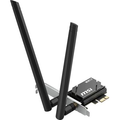MSI Herald BE6500 WiFi7 PCIe x1 Card MSI Herald BE6500 WiFi7 PCIe x1 Card