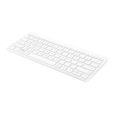 HP 350 Bluetooth-Tastatur Bluetooth 5.2 60% Tastatur bis zu 2 Jahre Akkulaufzeit batteriebetrieben (AAA) QWERTZ Weiß Windows, macOS, iPadOS, ChromeOS, Android und iOS kompatibel HP 350 Bluetooth-Tastatur Bluetooth 5.2 60% Tastatur bis zu 2 Jahre Akkulaufzeit batteriebetrieben (AAA) QWERTZ Weiß Windows, macOS, iPadOS, ChromeOS, Android und iOS kompatibel
