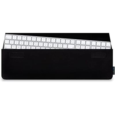 Adore June Keeb Schützhülle kompatibel mit Magic Keyboard mit Ziffernblock, Praktische Stoff-Tasche zum Mitführen der Tastatur, Schwarz Adore June Keeb Schützhülle kompatibel mit Magic Keyboard mit Ziffernblock, Praktische Stoff-Tasche zum Mitführen der Tastatur, Schwarz