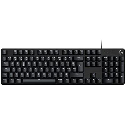Logitech G413 SE Mechanische Gaming-Tastatur Mit Hintergrundbeleuchtung, Französisches AZERTY-Layout Schwarz Logitech G413 SE Mechanische Gaming-Tastatur Mit Hintergrundbeleuchtung, Französisches AZERTY-Layout Schwarz