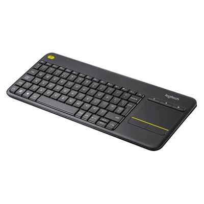 Logitech K400 Plus Kabellos Touch TV Tastatur US INT'L QWERTY Logitech K400 Plus Kabellos Touch TV Tastatur US INT'L QWERTY