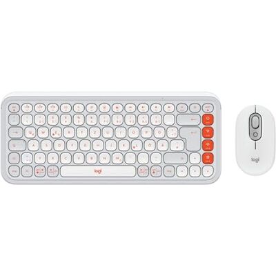 Logitech POP ICON Combo, Bluetooth-Tastatur-Maus-Set, Komfortables Tippen, programmierbare Tasten, leise Klicks, Easy-Switch für bis zu 3 Geräte Logitech POP ICON Combo, Bluetooth-Tastatur-Maus-Set, Komfortables Tippen, programmierbare Tasten, leise Klicks, Easy-Switch für bis zu 3 Geräte