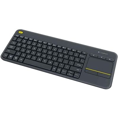 Logitech K400 Plus Kabellos Touch TV Tastatur ESP QWERTY Logitech K400 Plus Kabellos Touch TV Tastatur ESP QWERTY