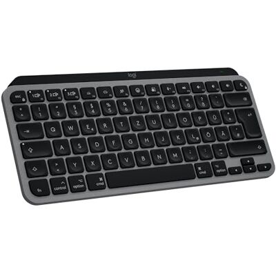 Logitech MX Keys Mini für Mac – minimalistische kabellose Tastatur für MacBook Pro, Air, iMac, iPad, Bluetooth, Tasten mit Hintergrundbeleuchtung, USB-C, flüssiges Tippen, DEU QWERTZ Grau Logitech MX Keys Mini für Mac – minimalistische kabellose Tastatur für MacBook Pro, Air, iMac, iPad, Bluetooth, Tasten mit Hintergrundbeleuchtung, USB-C, flüssiges Tippen, DEU QWERTZ Grau