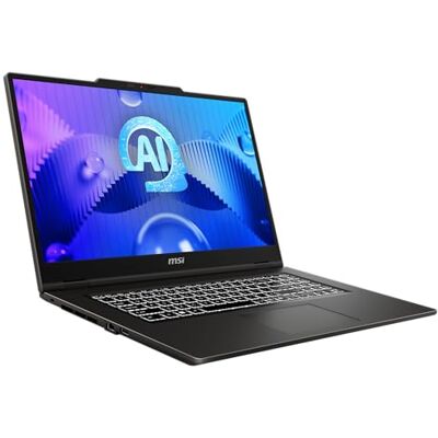 MSI Venture 17 AI, Business Laptop, Core Ultra 7 Prozessor, 17,3" Full HD Display, Arc Grafik, 16 GB RAM, 512 GB SSD, Windows 11 Home, QWERTZ Tastatur, A1MG-006 MSI Venture 17 AI, Business Laptop, Core Ultra 7 Prozessor, 17,3" Full HD Display, Arc Grafik, 16 GB RAM, 512 GB SSD, Windows 11 Home, QWERTZ Tastatur, A1MG-006