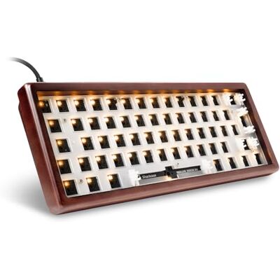 Sharkoon Skiller SGK50 S4 Wood Barebone, RGB Gaming Keyboard Sharkoon Skiller SGK50 S4 Wood Barebone, RGB Gaming Keyboard