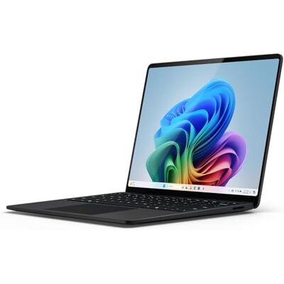 Microsoft Surface Laptop Copilot+ PC 15” Touchscreen Snapdragon® X Elite (12 Kerne) 16GB RAM 512GB SSD neuestes Modell, 7. Edition Schwarz Microsoft Surface Laptop Copilot+ PC 15” Touchscreen Snapdragon® X Elite (12 Kerne) 16GB RAM 512GB SSD neuestes Modell, 7. Edition Schwarz
