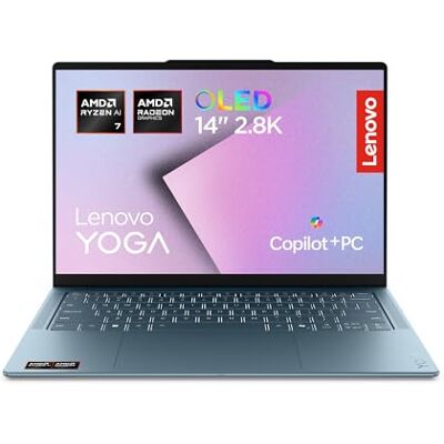 IBM Yoga Slim 7 Laptop 14" 2.8K WUXGA OLED Display AMD Ryzen AI 7 445 16GB RAM 1TB SSD AMD Radeon Grafik Windows 11 QWERTZ Tidal Teal 3 Monate Premium Care IBM Yoga Slim 7 Laptop 14" 2.8K WUXGA OLED Display AMD Ryzen AI 7 445 16GB RAM 1TB SSD AMD Radeon Grafik Windows 11 QWERTZ Tidal Teal 3 Monate Premium Care