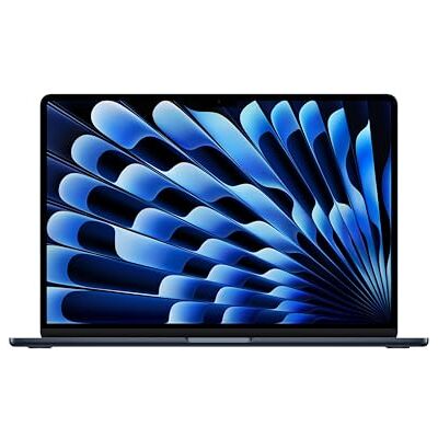 Apple 15" MacBook Air Laptop, M5 Chip mit 10‑Core CPU und 10‑Core GPU: Entwickelt für KI, 15,3" Liquid Retina Display, 24 GB gemeinsamer Arbeitsspeicher, 1 TB SSD, Touch ID, WLAN 7; Mitternacht Apple 15" MacBook Air Laptop, M5 Chip mit 10‑Core CPU und 10‑Core GPU: Entwickelt für KI, 15,3" Liquid Retina Display, 24 GB gemeinsamer Arbeitsspeicher, 1 TB SSD, Touch ID, WLAN 7; Mitternacht